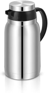 Pigeon Stainless Steel Insulated Teapot |500ml Capacity| Teapot with Handle | Hot and Cold Flask || 24 Hours Hot & Cold | 1 Year Warranty