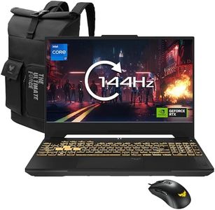 ASUS TUF Gaming F15 FX507VU 15.6-inch FHD (Intel Core i7-13620H (13th Gen), 16GB DDR5 RAM, 512GB SSD, NVIDIA GeForce RTX 4050 6GB GDDR6, Windows 11 Home) includes FREE ASUS Backpack & TUF Gaming Mouse