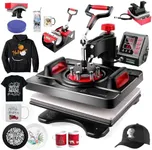AKEYDIY 5 in 1 Heat Press Machine P