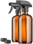 Staiko Glass Spray Bottles,Amber 2 