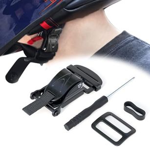 JAGASOL Helmet Quick Release Buckle Kit for Motorcycle Helmet, Metal Motorcycle Helmet Accessories, Helmet Chin Strap Replace D-RING Helmets Up to 1", Suitable for Full Helmet, Half Helmet, 3/4 Helmet