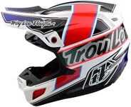 Troy Lee Designs SE5 Composite Adult Motocross Dirt Bike Helmet W/MIPS, Team White/Black, Large