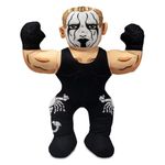 AEW Wrestling Buddies - Official LJN Style Wrestling Buddy Plush 16", Features Real Sounds (Sting)