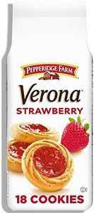 Pepperidge Farm Verona Strawberry Thumbprint Cookies, 6.75 OZ Bag (18 Cookies)