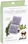 Richards Homewares Moth Away Herbal Non Toxic Natural Repellent, 6-Jumbo Sachets