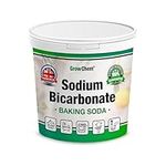 Grow Chem Baking Soda, Sodium Bicarbonate (1KG Bucket) UK MADE Pure Baking Soda for Cleaning, Baking, Bath Bombs, Odours and Teeth