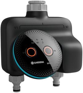 Gardena smart Dual Water Control water controls; smart: Data-driven irrigation*, Smart home integration*, For two independent garden spaces, valve technology (19034-20)