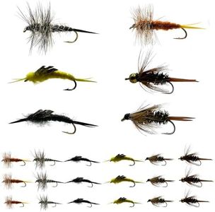 RoxStar Fly Shop | 24pk Canada Nymph Flies Series | Nymph Fly Fishing Flies Assortment for Canadian Trout Waters | Trout Flies Hand-Tied in-House Never Outsourced! Proud Partner of Trout Unlimited!