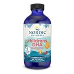 Nordic Naturals Children'S Dha For Omega 3|Fish Oil For Kids 530Mg From Arctic Cod Liver Oil|Omega 3 Fish Oil Epa&Dha For Kids For Brain Development&Immunity|Strawberry Flavour 8 Floz 237 Ml