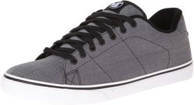 DVS Men's Gavin CT Skate Shoe,Black/White Suede,8 M US