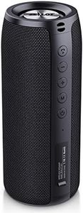 Zealot Altavoz Portátil Bluetooth con Puerto de Tarjeta USB/TF/AUX, Altavoz Exterior Inalámbrico Bluetooth 5.0, Autonomía de 24 Horas, Resistencia al Agua IPX5