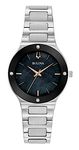 Bulova Women's Analogue Quartz Watch with Stainless Steel Strap 96R231