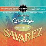 Savarez Création Medium Classical Guitar Strings Premium 510MRJP Creation Trebles, Cantiga Basses, Mixed Tension, Full Set (STSAV51-50491)