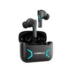 HOPPUP Predator Xo1 Gaming in Ear Earbuds with 50H Playtime,13Mm Drivers,40Ms Low Latency,Enc Bluetooth Headset(Black,True Wireless)