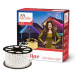 Murphy 2835-120 Led High Lumen Waterproof Indoor Outdoor Home Deorative,Diwali Lights,Rope Pipe Light,Cove Light (120 Led/Mtr) (Cool White,20 Meter),20 meters