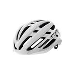 Giro Unisex – Adult's Agilis MIPS Road Bicycle Helmet, Matte White, L (59-63 cm)