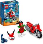 LEGO City Reckless Scorpion Stunt Bike 60332 Building Toy Set; Flywheel-Powered Bike for Boys, Girls, and Kids Ages 5+ (15 Pieces)