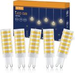 TASMOR G9 LED Bulbs 7W, Warm White 3000k, LED Bulbs G9, Equivalent to 70W Halogen, No Flicker, Non-Dimmable, Energy Saving Light, 700LM, AC220-240V, 5 Packs