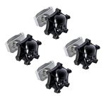 Saddlebag Locks for Harley, Theft Deterrent OEM Bolts Mounting Screw Bolts Hardware Saddlebag Safety Bolts Fit for Harley Touring Street Glide,Electra Glide, Road Glide, Road King 1988-2023