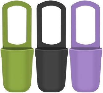 Universal Stroller Cup Holder,3Pcs Silicone Scooter Cup Holder,Bike Water Bottle Holder,Removable Bottle Holder,Outdoor Cup Portable Holder for Stroller,Bicycle,Scooter Bottle Mount for Kid Adult