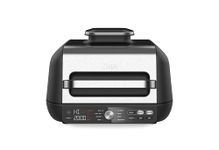 Ninja IG651C Foodi Smart XL Pro 7-in-1 Indoor Grill & Griddle with Smart Cook System, 3.8L Air Fryer, Roast, Bake, Dehydrate, and Broil, Stainless/Black, 1760W