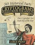 Cryptograms Puzzle Book for Adults: