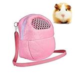 Small Pets Carrier Bag, Mesh African Hedgehog Hamster Breathable Outgoing Bag for Hamster Squirrel Guinea Pig Chinchilla