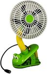 Switch Adapted Clip On Fan - Green 