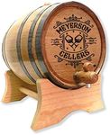 Personalized 1 Gallon Wine Barrel (