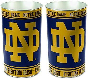 WinCraft NCAA Notre Dame Fighting Irish Wastebasket , 15"H