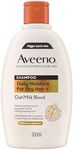Aveeno Scalp Soothing Haircare Daily Moisture Shampoo, Oat Milk Blend, for Dry Hair, Soothes Dry, Itchy & Flaky Scalp, Clinically Proven, Sulfate Free, 500ml