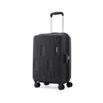 American Tourister Ivy 2.0|Small Size Cabin Trolley Bag (55 cm)|360° 8 Wheel Spinner Travel Luggage|Hard Case Polypropylene (PP) Suitcase|Combination Lock|Black