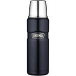 Thermos Stainless King 16 Ounce Compact Bottle, Midnight Blue