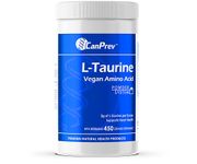 CanPrev - L-Taurine Vegan Amino Acid, 450g Powder - Supports Heart Health and Cardiovascular Function - Improved Muscle Performance and Exercise Capacity