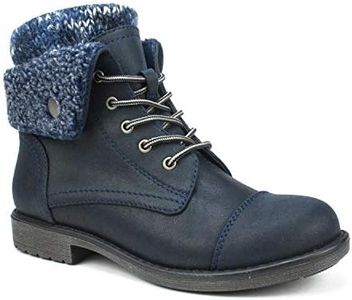CLIFFS BY WHITE MOUNTAIN Women's Duena Boot, Navy, 8.5