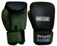 Ring to Cage Muay Thai Sparring Boxing Gloves All Leather (16oz)