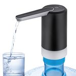 CostarMatter Automatic Water Dispenser Pump -Removable Spout Usb Rechargeable Electric Mini Water Pump For 20 Litre Bottle Can, Portable Drinking Water Pump, Black