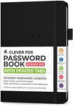 Clever Fox Password Book – Alphabet