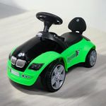 kidsROAR Baby Car - Push Ride On | Premium Push Toy with Music, Front & Rear Lights, 3D Colorful Lights, Supports Up to 100kg Car for Kids 1 Year to 5 Year (Green)