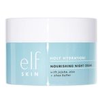 e.l.f. Nourishing Night Cream, Lightweight & Non-Greasy, Ultra Hydrating Formula, 1.76 Oz (50g)