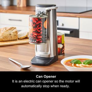 Morphy Richards 3-in-1 Electric Can Opener – Bottle & Jar Opener