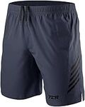 TCA Men's Laser Lightweight Running Shorts with Pockets - Smoke Grey, XXL