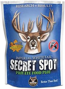 Whitetail Institute Imperial Whitetail Secret SPOT Private Food Plot Seed, 4-Pound Bag (Covers up to 4,500 Square Feet) (SECS4)