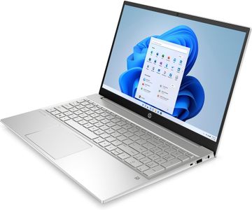 HP Pavilion 15.6" Laptop – Ryzen 7, 16GB RAM, 512GB SSD, FHD, Silver