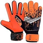 EFAH SPORTS Football Goalkeeper Gloves For Boys kids Children Youth Soccer Goalie Glove with Super Grip Palms