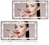 Car Sun Visor Vanity Mirror, 2 Pcs 