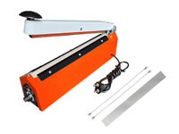 GMP 12 Inch Premium Metal Heat Sealer Machine, Heat Sealer for Plastic Bags, Impulse Sealer