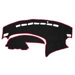 Dashboard Cover- Dash Cover Car Dashboard Cover Dash Cover Mat Pad Car Dashboard Avoid Light Pad Cover Instrument Platform Mat Fit for 3 2009-2013 Auto Parts