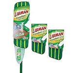 Libman Freedom Spray Mop Kit | Microfiber Mop | Household Essentials | Hardwood Floor Cleaner | Wall Mop | 24 Oz Reservoir Tank | Two Extra Replacement Heads Included