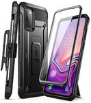 SUPCASE for Samsung Galaxy S20 FE 5G Case with Screen Protector (Unicorn Beetle Pro), [Built-in Stand & Belt-Clip] Heavy Duty Full-Body Rugged Protective Phone Case for Samsung S20 FE 5G, Black